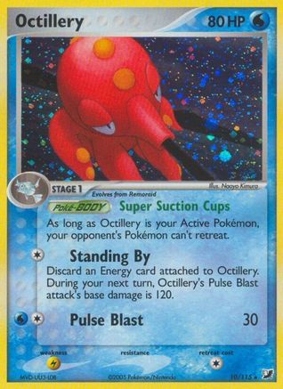 [PKM-R] Octillery (10/115) (Stamped) [EX: Unseen Forces]