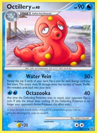 [PKM] Octillery (58/127) [Platinum: Base Set]