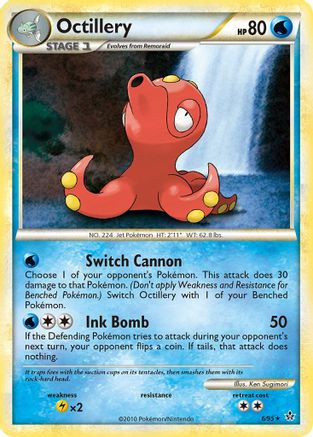 [PKM] Octillery (6/95) [HeartGold & SoulSilver: Unleashed]