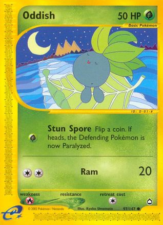 [PKM] Oddish (97/147) [Aquapolis]