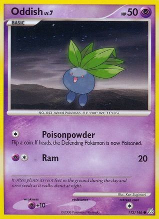 [PKM] Oddish (112/146) [Diamond & Pearl: Legends Awakened]