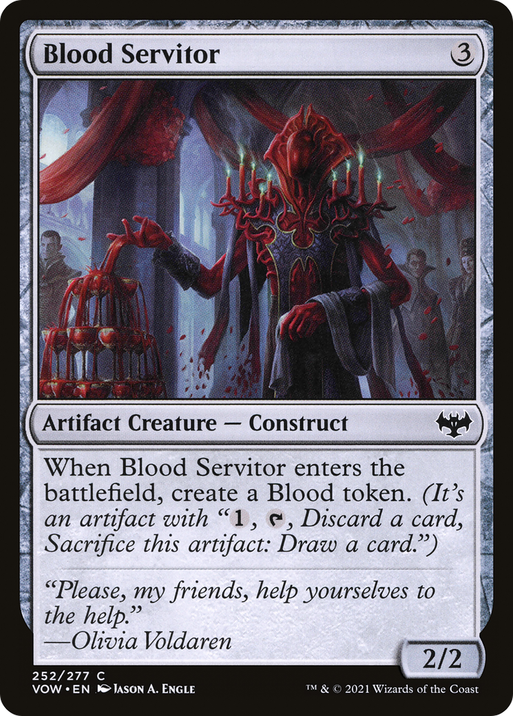 {C} Blood Servitor [Innistrad: Crimson Vow][VOW 252]