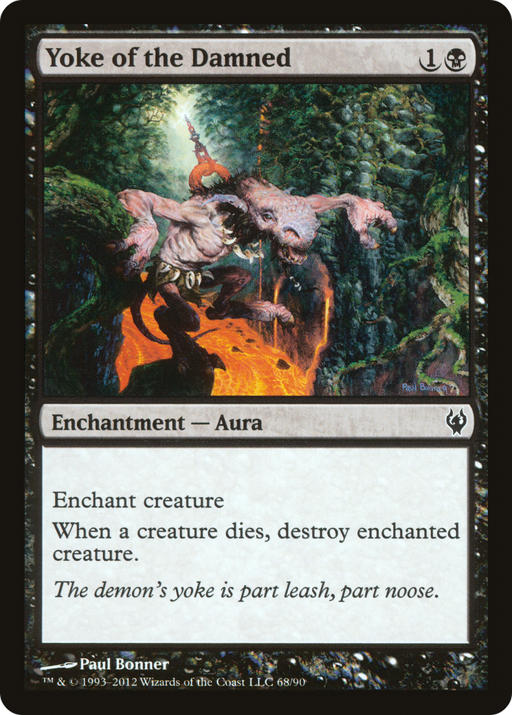 {C} Yoke of the Damned [Duel Decks: Izzet vs. Golgari][DDJ 068]