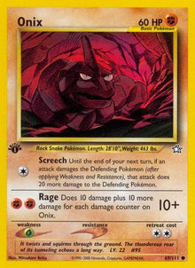 [PKM] Onix (69/111) [Neo Genesis 1st Edition]