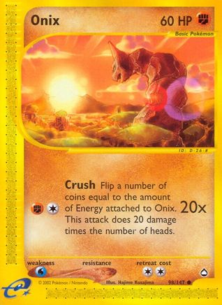[PKM] Onix (98/147) [Aquapolis]
