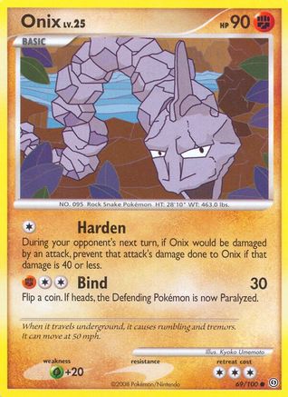 [PKM] Onix (69/100) [Diamond & Pearl: Stormfront]