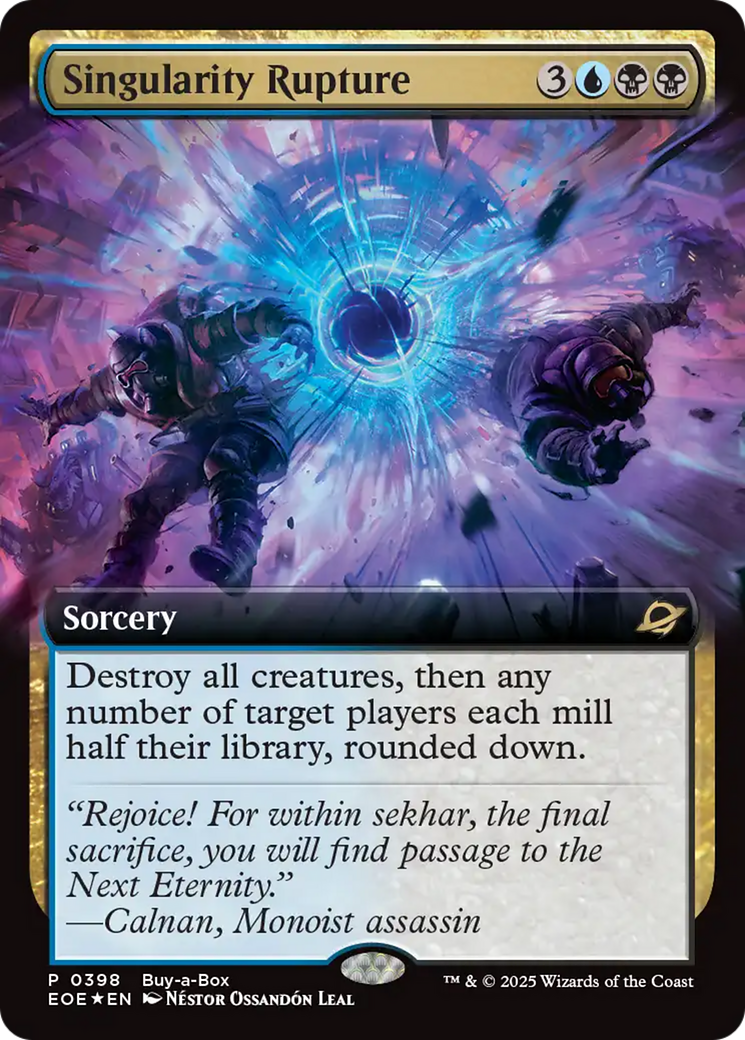 {@@ EOE R} Singularity Rupture [Edge of Eternities Promo Pack][EOE 228]