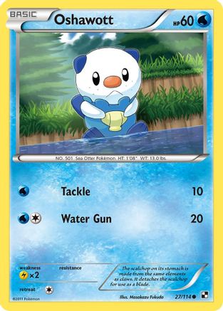 [PKM] Oshawott (27/114) [Black & White: Base Set]