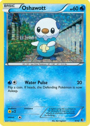 [PKM-R] Oshawott (4/12) [McDonald's Promos: 2011 Collection]