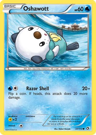 [PKM-C] Oshawott (37/113) [Black & White: Legendary Treasures]