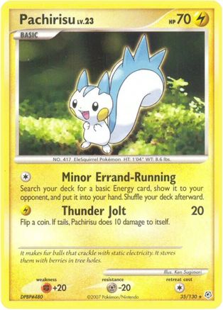 [PKM] Pachirisu (35/130) [Diamond & Pearl: Base Set]