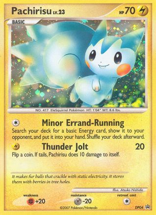 [PKM] Pachirisu (DP04) [Diamond & Pearl: Black Star Promos]