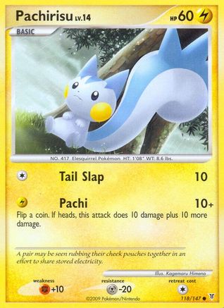 [PKM] Pachirisu (118/147) [Platinum: Supreme Victors]