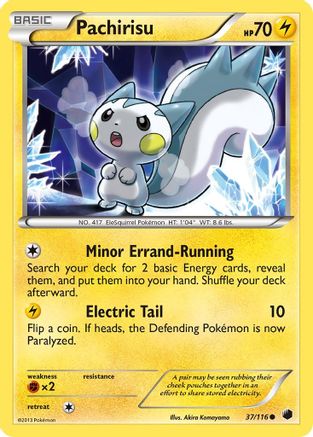 [PKM] Pachirisu (37/116) [Black & White: Plasma Freeze]