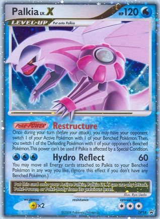 [PKM] Palkia LV.X (DP18) [Diamond & Pearl: Black Star Promos]
