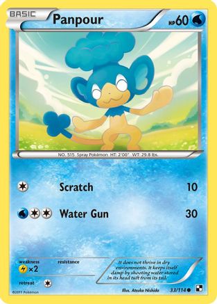[PKM-C] Panpour (33/114) [Black & White: Base Set]