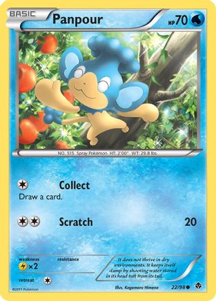 [PKM] Panpour (22/98) [Black & White: Emerging Powers]