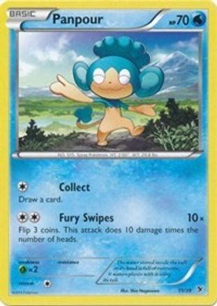 [PKM] Panpour (11/39) [XY: Kalos Starter Set]