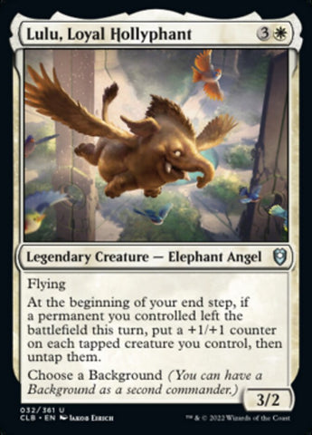 {C} Lulu, Loyal Hollyphant [Commander Legends: Battle for Baldur's Gate][CLB 032]