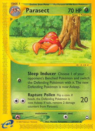 [PKM] Parasect (27/147) [Aquapolis]