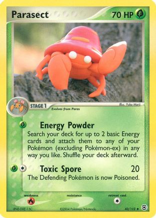 [PKM] Parasect (43/112) [EX: FireRed & LeafGreen]