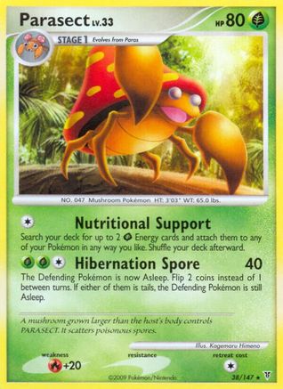 [PKM-R] Parasect (38/147) [Platinum: Supreme Victors]