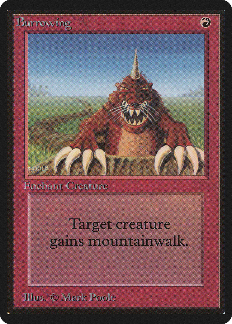 {C} Burrowing [Beta Edition][LEB 139]