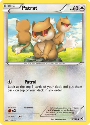 [PKM-C] Patrat (118/149) [Black & White: Boundaries Crossed]