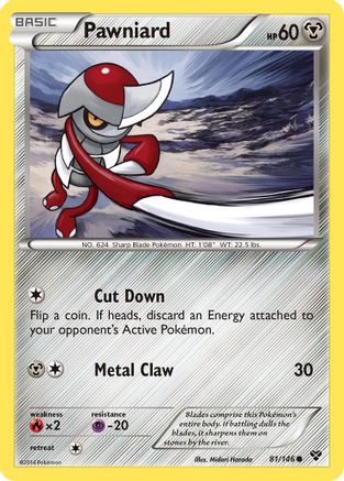 [PKM-C] Pawniard (81/146) [XY: Base Set]