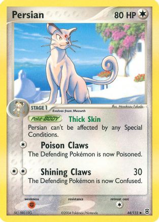 [PKM-C] Persian (44/112) [EX: FireRed & LeafGreen]