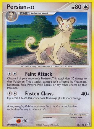 [PKM] Persian (68/146) [Diamond & Pearl: Legends Awakened]