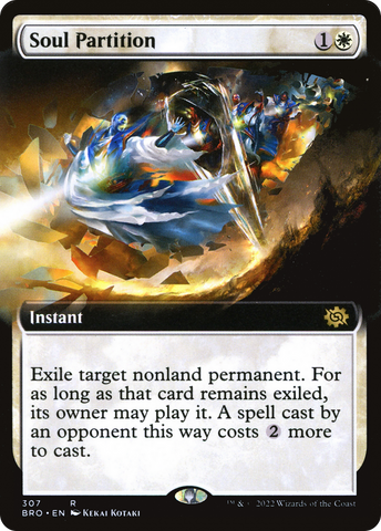 {R} Soul Partition (Extended Art) [The Brothers' War][BRO 307]