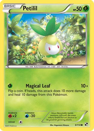 [PKM-C] Petilil (9/114) [Black & White: Base Set]