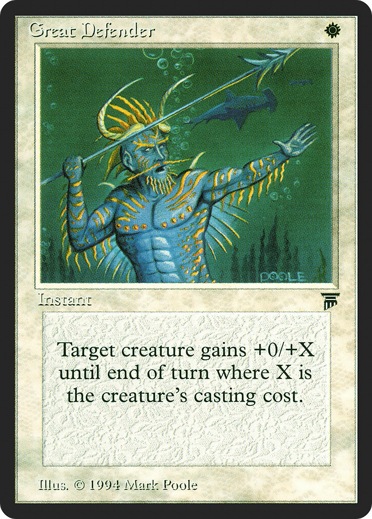 {C} Great Defender [Legends][LEG 016]
