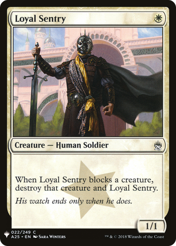 {C} Loyal Sentry [Mystery Booster][LS A25 022]