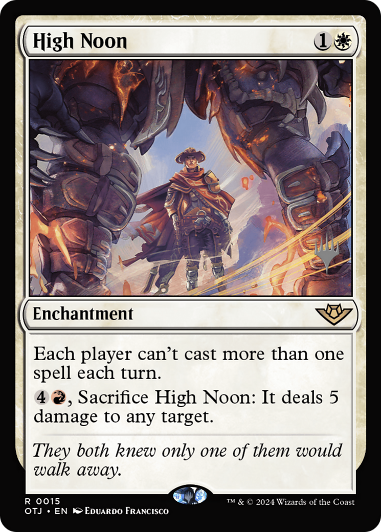 {@R} High Noon (Promo Pack) [Outlaws of Thunder Junction Promos][PP OTJ 015]