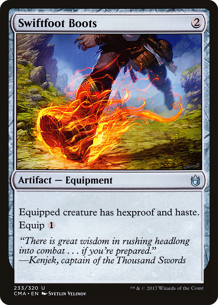 {C} Swiftfoot Boots [Commander Anthology][CMA 233]