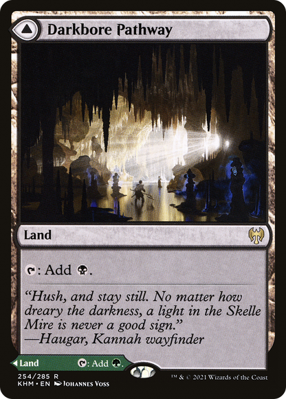 {R} Darkbore Pathway // Slitherbore Pathway [Kaldheim][KHM 254] - Misty Mountain Games