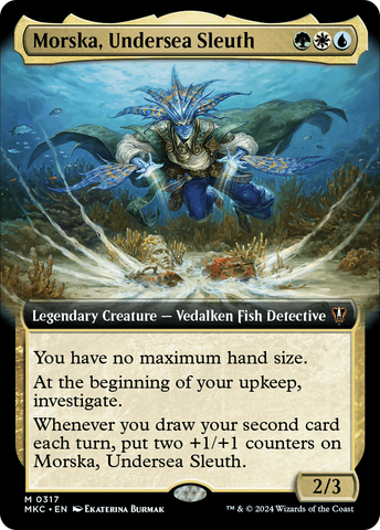 {R} Morska, Undersea Sleuth (Extended Art) [Murders at Karlov Manor Commander][MKC 317]