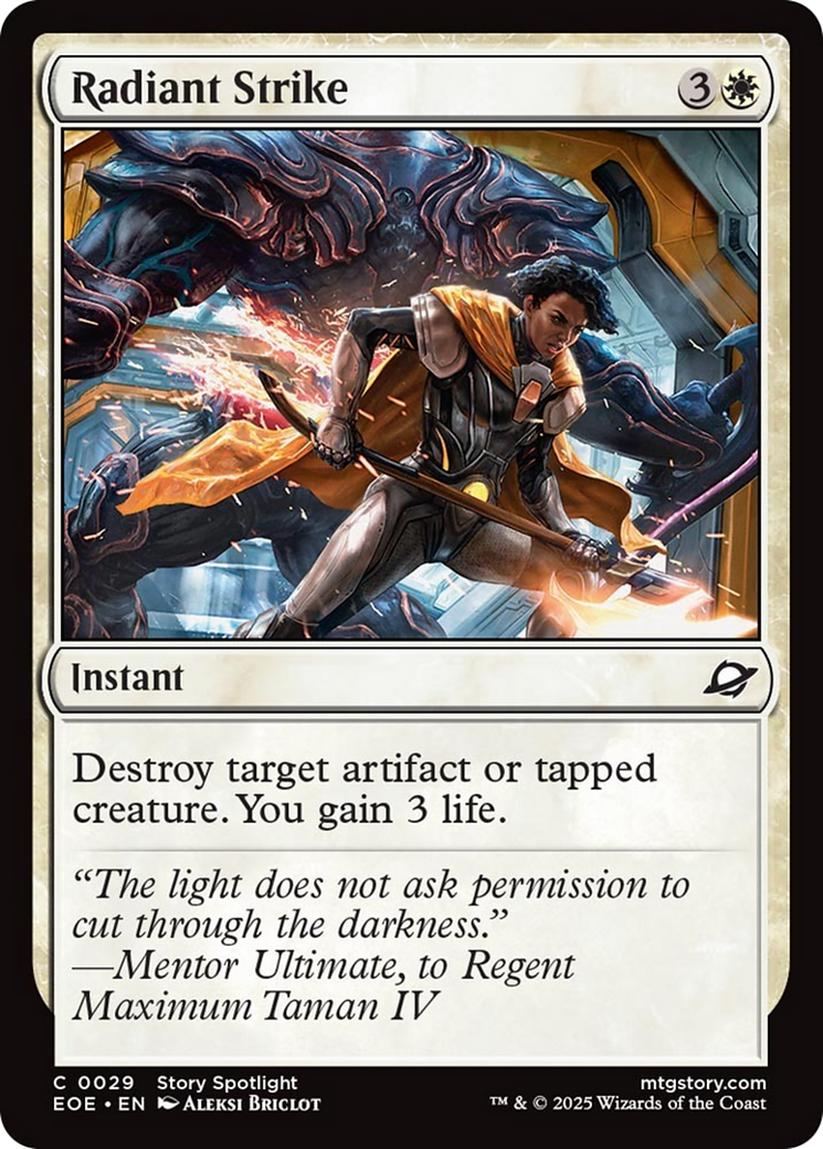 {@@ EOE C} Radiant Strike [Edge of Eternities][EOE 029]