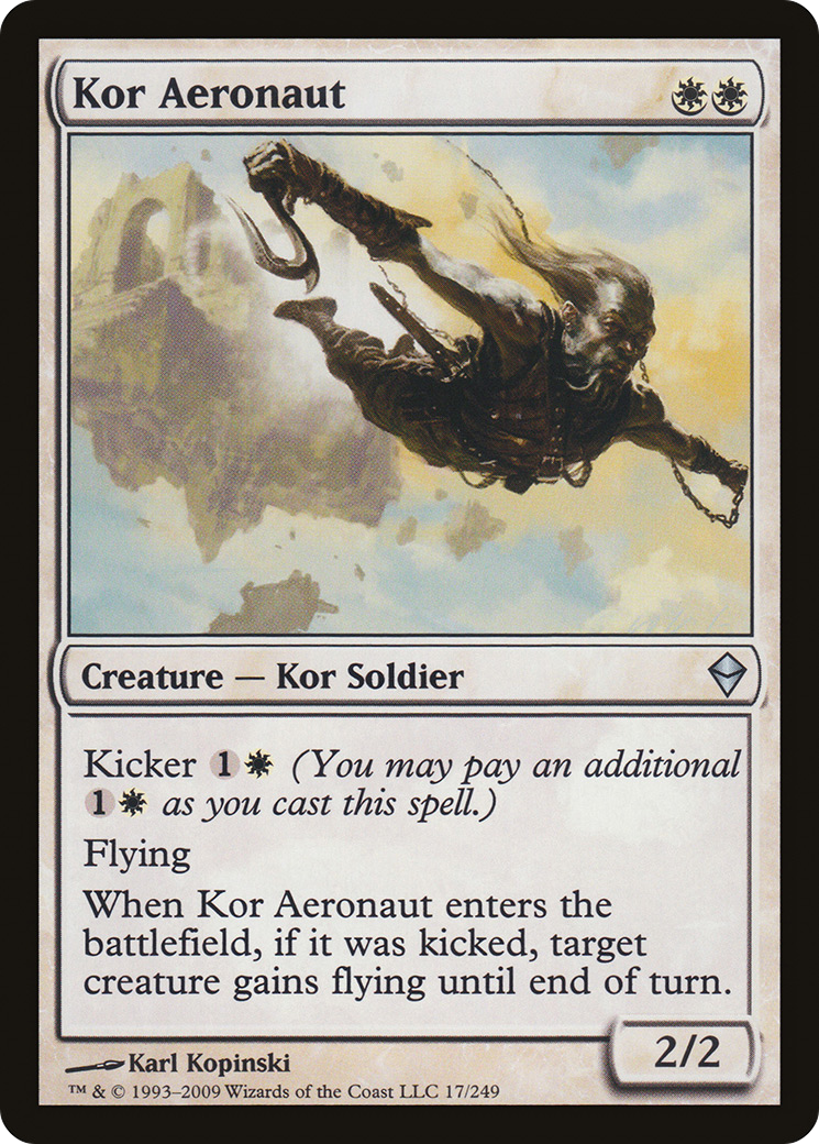 {C} Kor Aeronaut [Zendikar][ZEN 017]