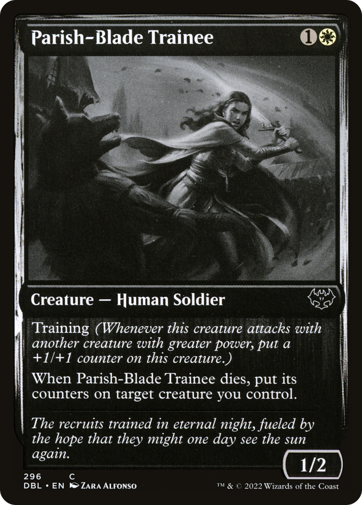 {C} Parish-Blade Trainee [Innistrad: Double Feature][DBL 296]