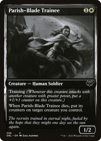 {C} Parish-Blade Trainee [Innistrad: Double Feature][DBL 296]