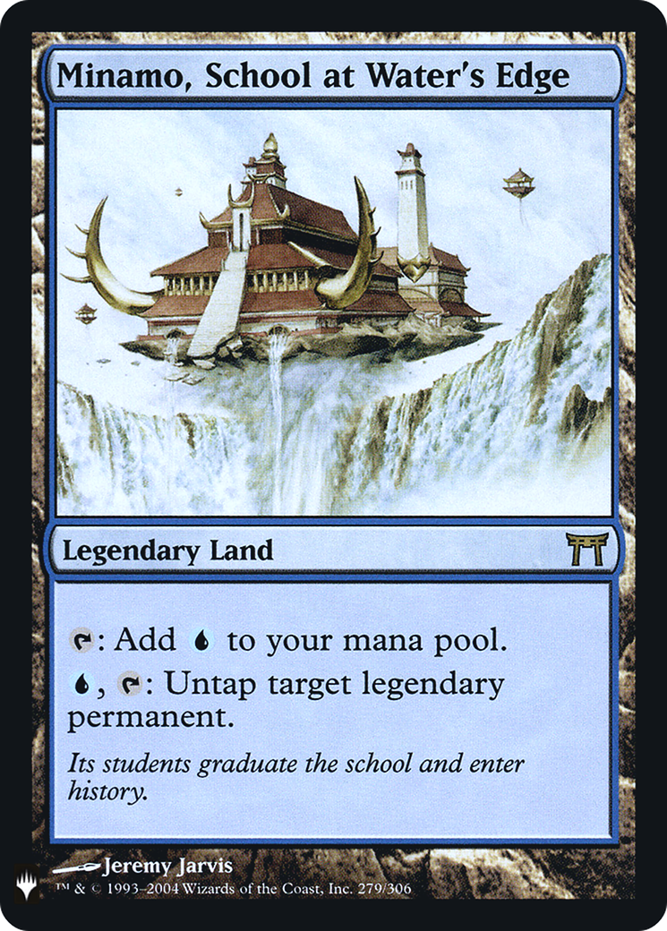 {R} Minamo, School at Water's Edge [Mystery Booster][LS CHK 279]