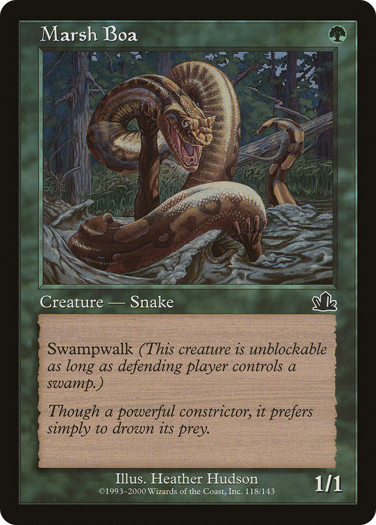{C} Marsh Boa [Prophecy][PCY 118]