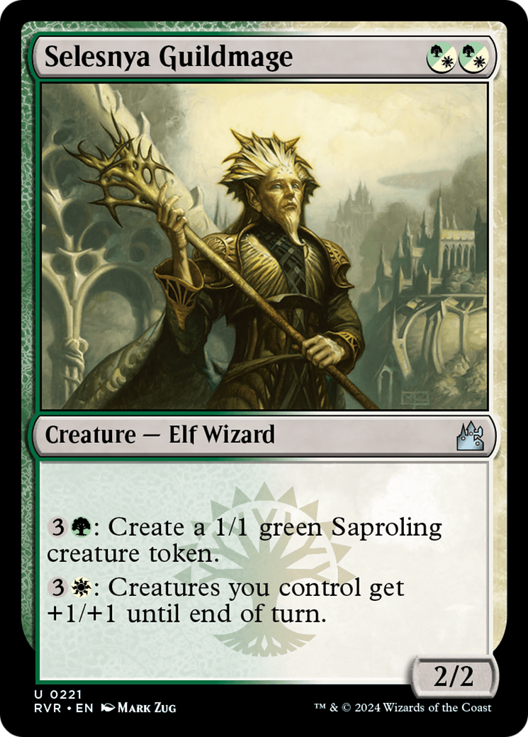 {C} Selesnya Guildmage [Ravnica Remastered][RVR 221]