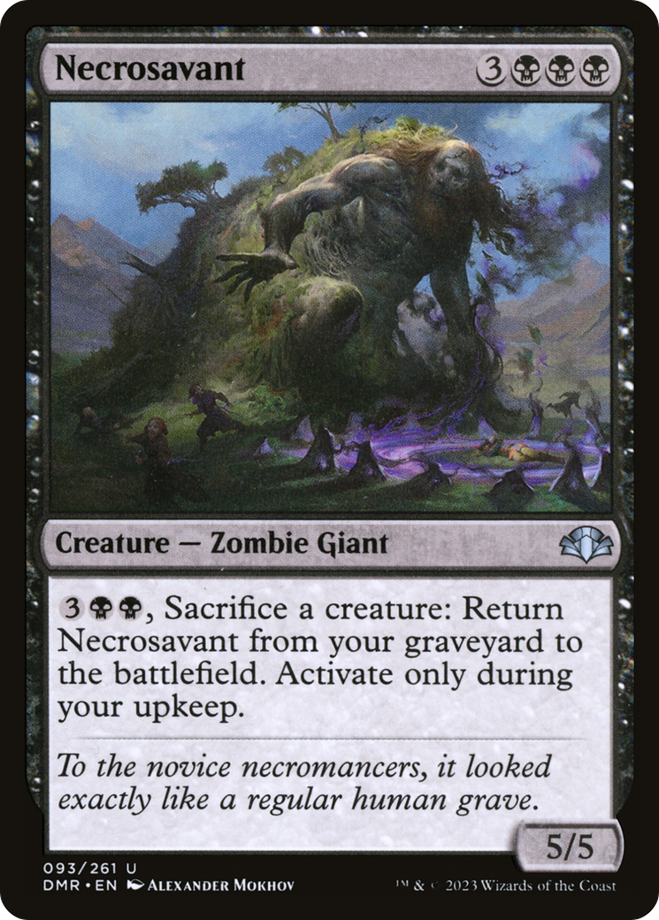 {C} Necrosavant [Dominaria Remastered][DMR 093]