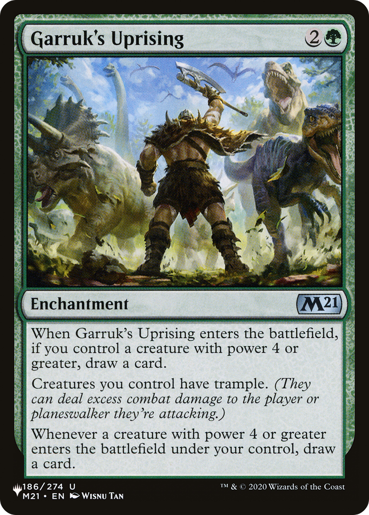 Garruk's Uprising [LIST 186/274]