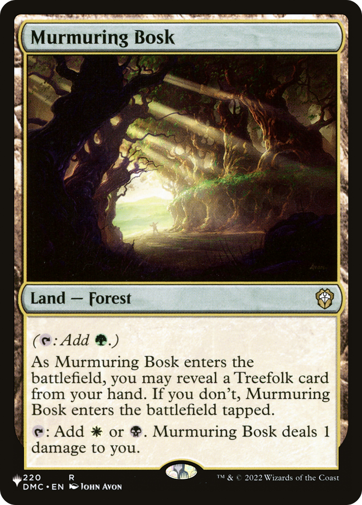 Murmuring Bosk [LIST 220]