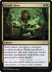 {C} Deadly Brew [Strixhaven: School of Mages][STX 176]